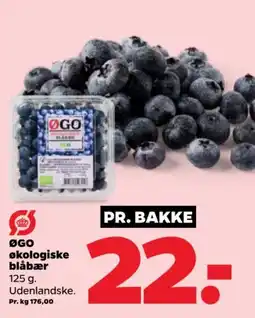 Netto ØGO Økologiske blåbær tilbud