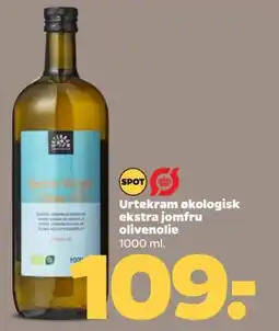 Netto Urtekram økologisk ekstra jomfru olivenolie tilbud
