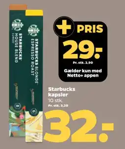 Netto STARBUCKS Kapsler tilbud