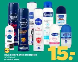 Netto Nivea eller sanex kropspleje tilbud