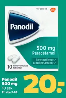 Netto Panodil 500 mg tilbud
