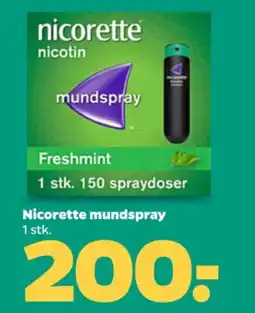 Netto NICORETTE Mundspray tilbud
