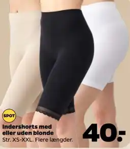 Netto Indershorts med eller uden blonde tilbud