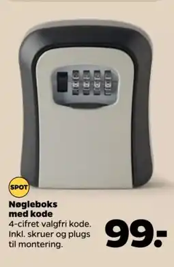 Netto Nøgleboks med kode tilbud