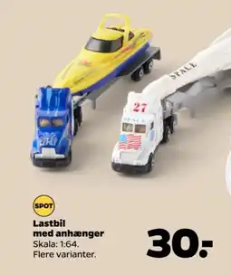 Netto Lastbil med anhænger tilbud