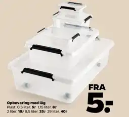 Netto Opbevaring med låg tilbud