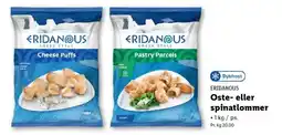 Lidl ERIDANOUS Oste- eller spinatlommer tilbud