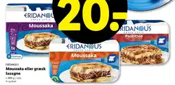Lidl ERIDANOUS Moussaka eller græsk lasagne tilbud