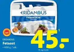 Lidl ERIDANOUS Fetaost tilbud