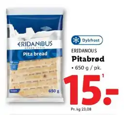 Lidl ERIDANOUS Pitabrød tilbud