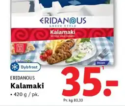Lidl ERIDANOUS Kalamaki tilbud