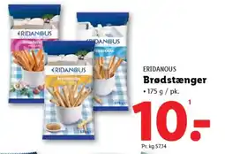 Lidl ERIDANOUS Brødstænger tilbud