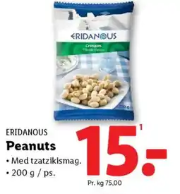 Lidl ERIDANOUS Peanuts tilbud