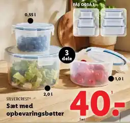 Lidl Sæt med opbevaringsbøtter tilbud