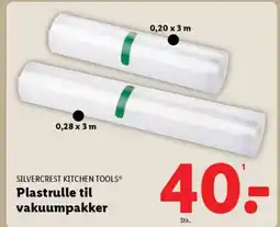 Lidl Plastrulle til vakuumpakker tilbud