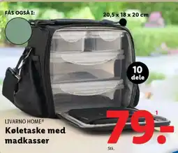 Lidl Køletaske med madkasser tilbud