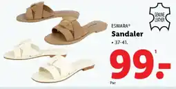 Lidl Sandaler tilbud