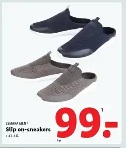 Lidl Slip on-sneakers tilbud