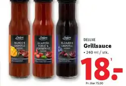 Lidl DELUXE Grillsauce tilbud