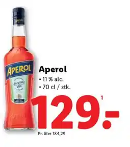 Lidl Aperol tilbud