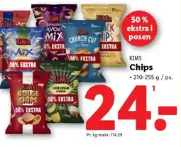 Lidl KIMS Chips tilbud