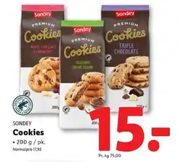 Lidl SONDEY Cookies tilbud