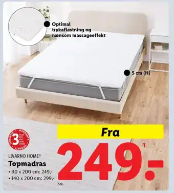Lidl Topmadras tilbud