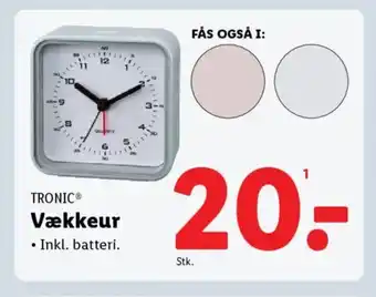 Lidl Vækkeur tilbud
