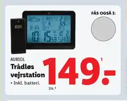 Lidl Trådløs vejrstation tilbud