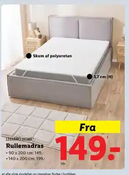 Lidl Rullemadras tilbud