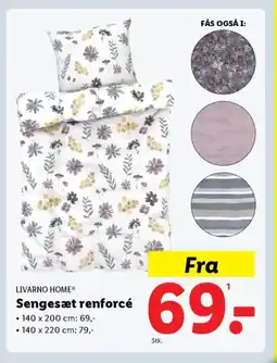 Lidl Sengesæt renforcé tilbud