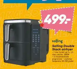 Bilka Salling Double Stack airfryer tilbud