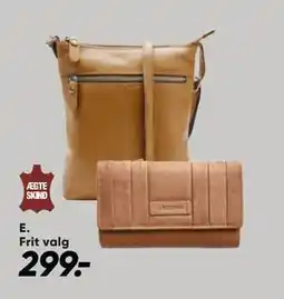 Bilka Skindtaske eller -pung tilbud