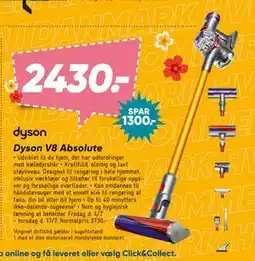 Bilka Dyson V8 Absolute tilbud