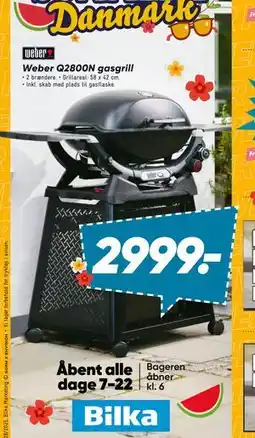 Bilka Weber Q2800N gasgrill tilbud