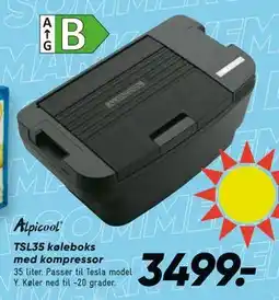 Bilka TSL35 køleboks med kompressor tilbud