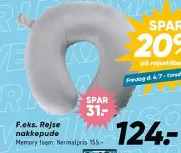 Bilka Rejse nakkepude tilbud