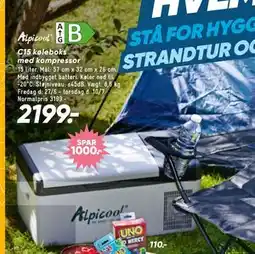 Bilka C15 køleboks med kompressor tilbud