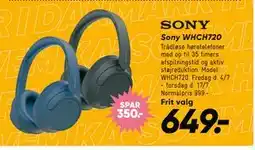 Bilka Sony WHCH720 tilbud