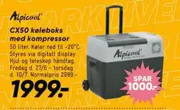 Bilka CX50 køleboks med kompressor tilbud