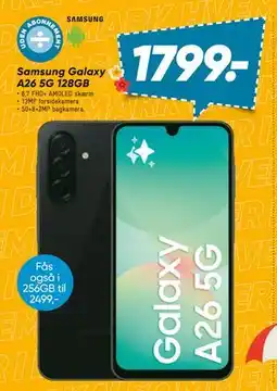 Bilka Samsung Galaxy A26 5G 128GB tilbud
