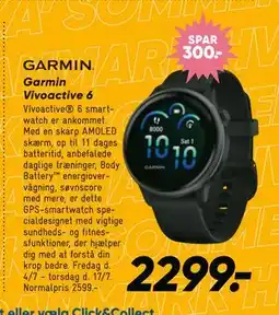 Bilka Garmin Vivoactive 6 tilbud