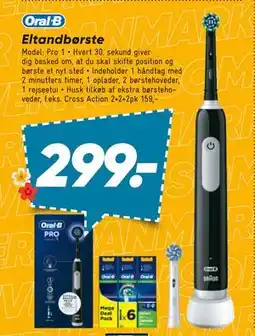 Bilka Eltandbørste tilbud