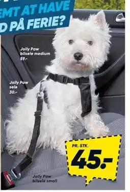 Bilka Jolly Paw bilsele small tilbud