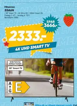 Bilka Hisense 55A6N tilbud