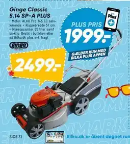 Bilka Ginge Classic 5.14 SP-A PLUS tilbud