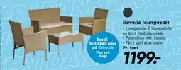 Bilka Ravello loungesæt tilbud