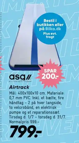 Bilka Airtrack tilbud