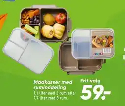 Bilka Madkasser med ruminddeling tilbud