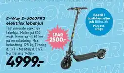 Bilka E-Way E-6060FRS elektrisk løbehjul tilbud